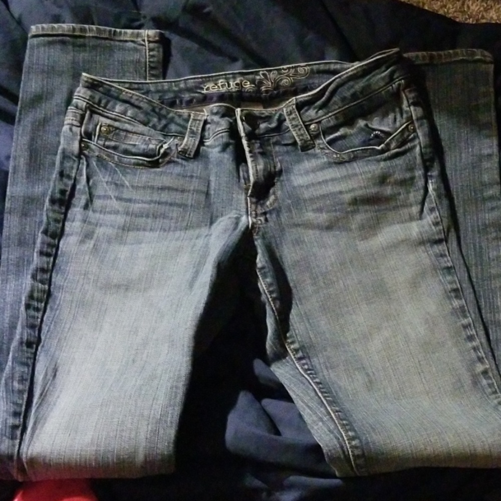 Size5 straight leg, refuge brand jeans